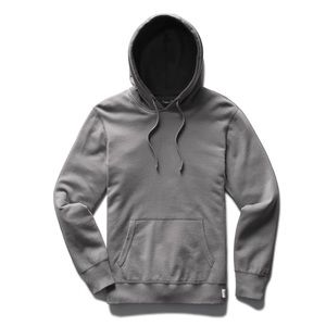 Reigning Champ Soft Lightweight French Terry Pullover Hoodie (Quarry/Grey) - NWT